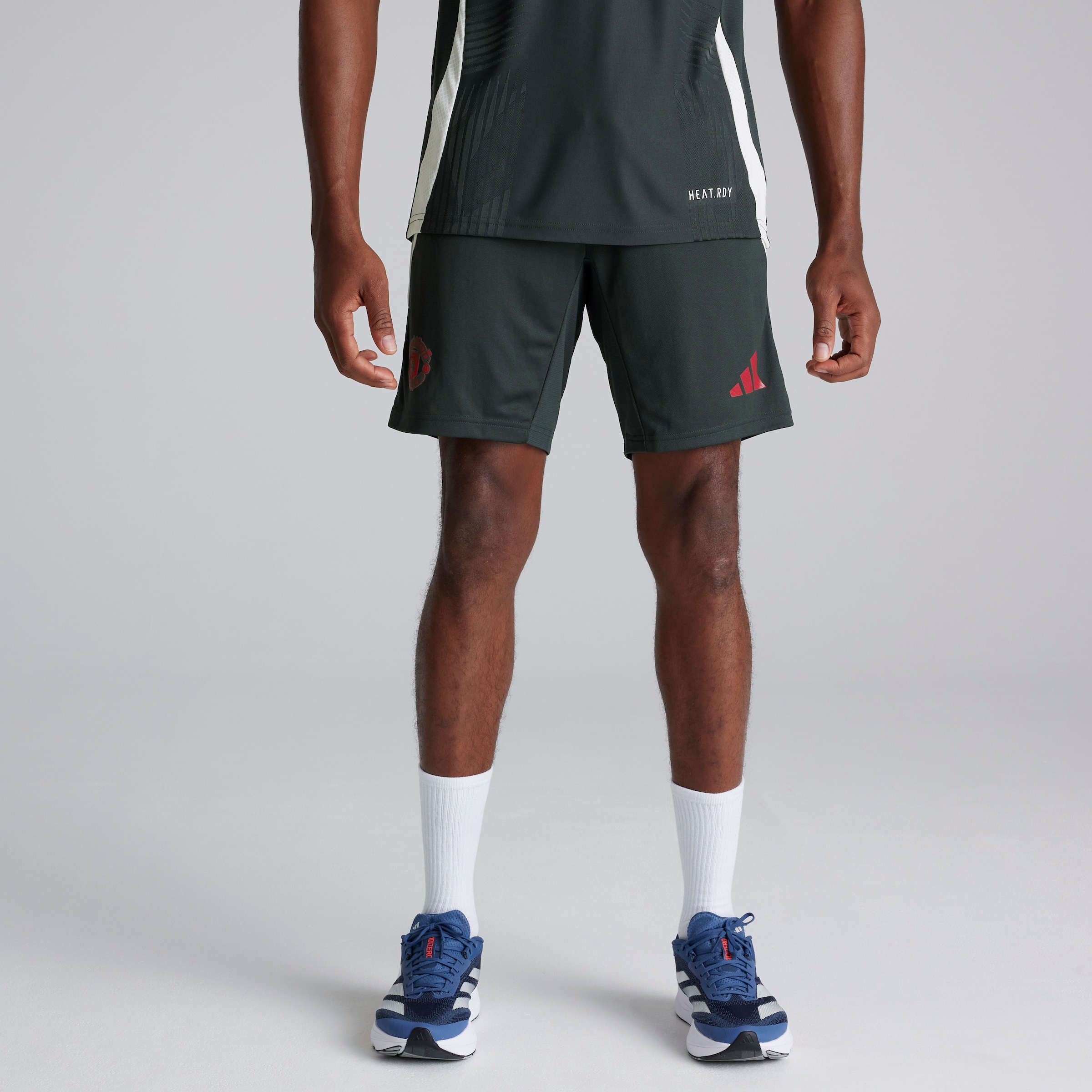 Manchester United European Training Tiro 24 Pro Shorts Dark Grey