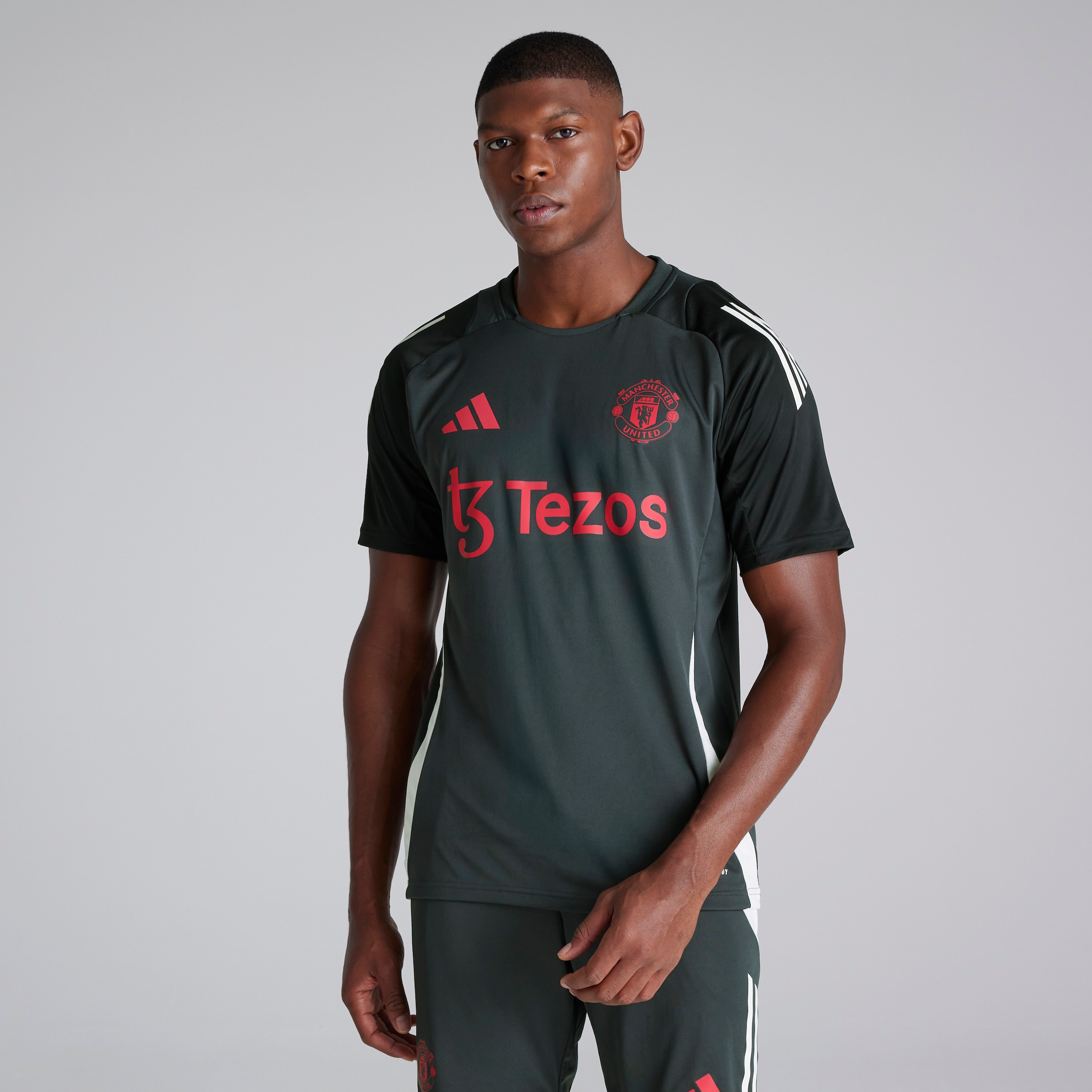 Manchester United European Training Tiro 24 Training Jersey Dark Grey