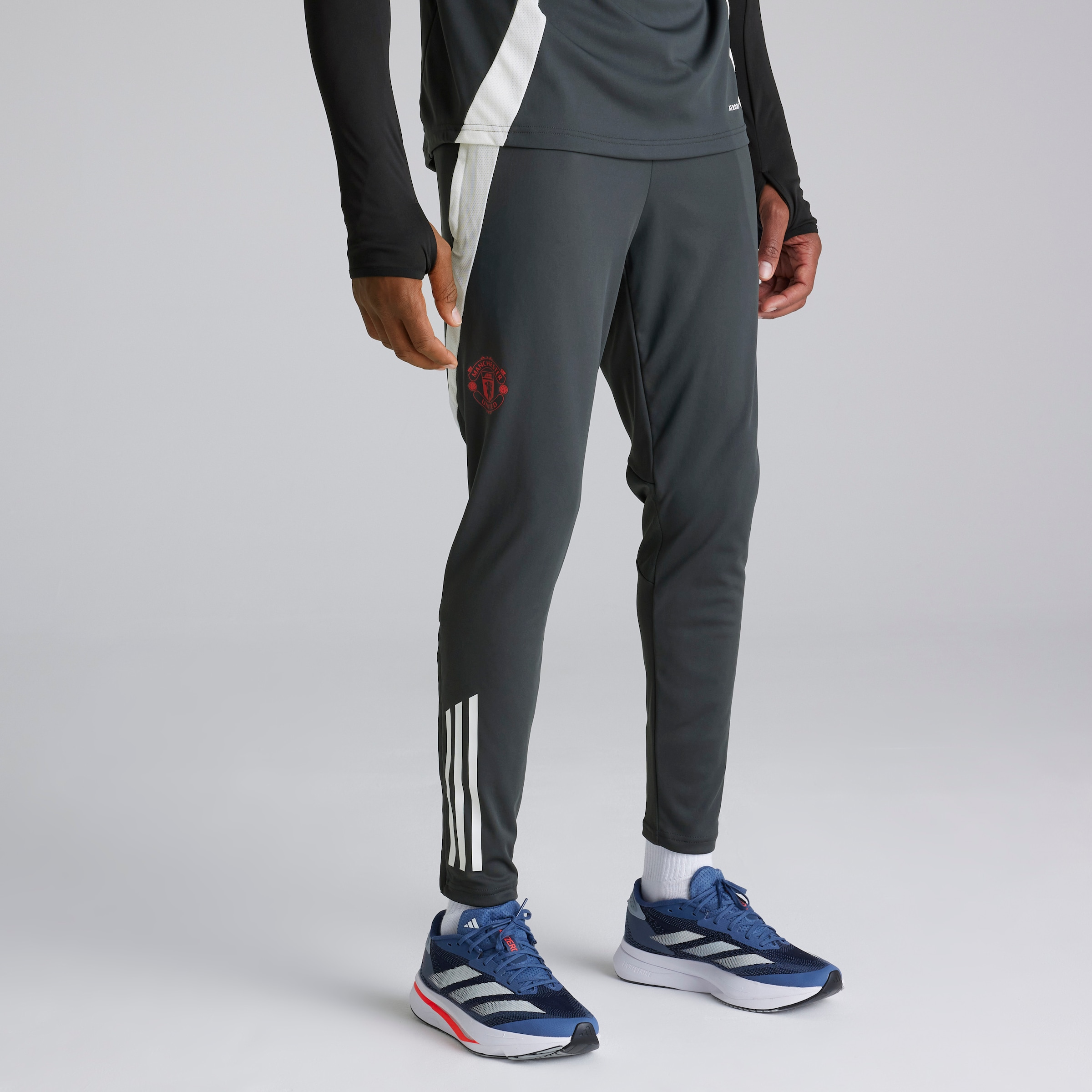 Manchester United European Training Tiro 24 Training Pants Dark Grey