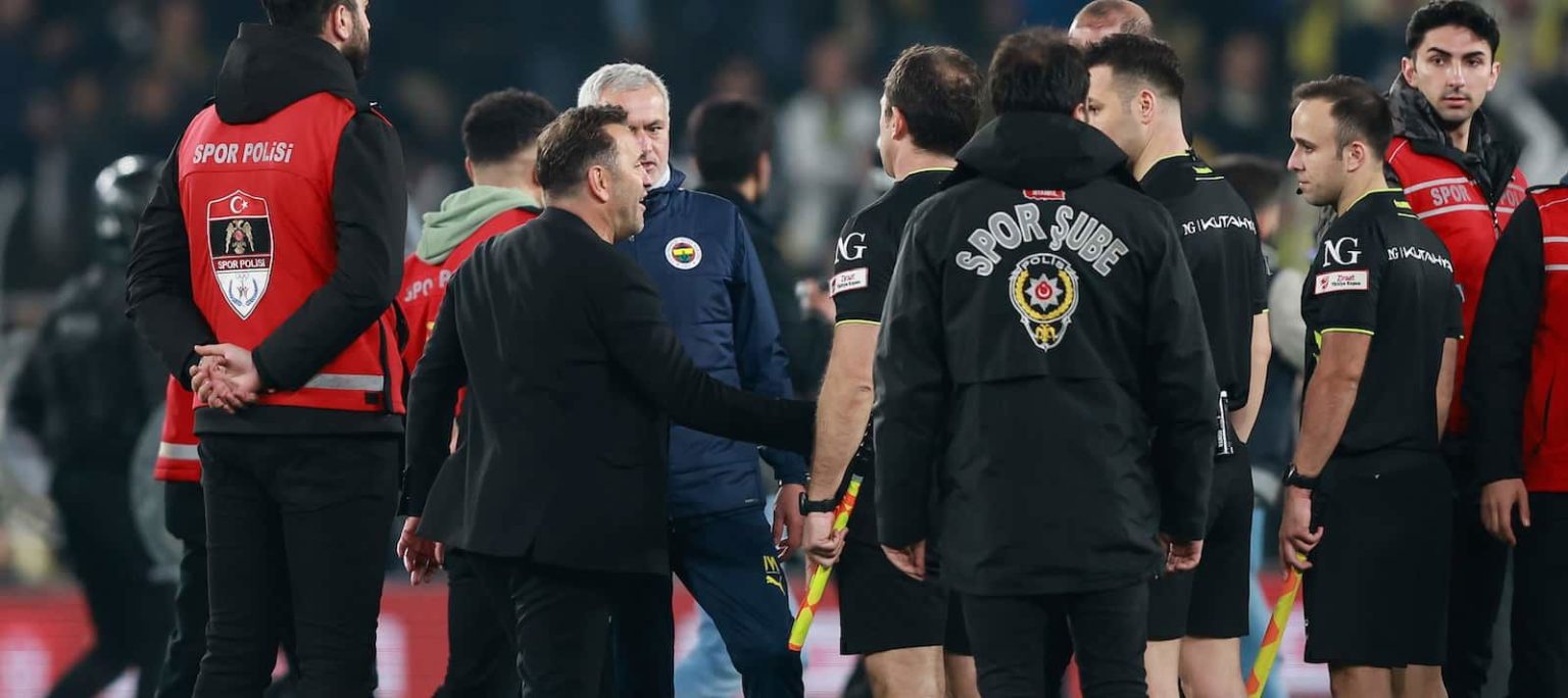 video:-jose-mourinho-bizarrely-attacks-rival-coach-okan-buruk-after-galatasaray-beat-fenerbahce